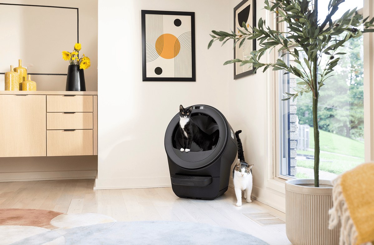 Whisker Litter-Robot 5 lifestyle home view