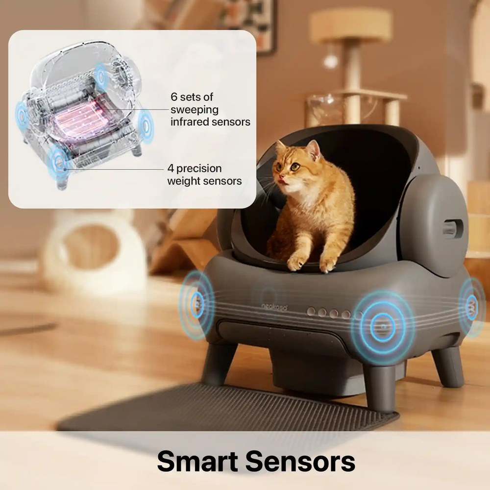 Neakasa M1 safety sensors